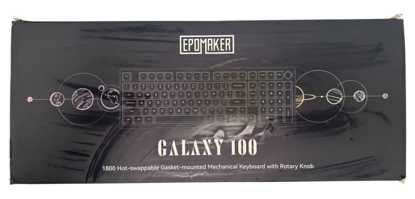 EPOMAKER Galaxy100 QMK/VIA Wireless Gaming Keyboard, Aluminum, Bluetooth/2.4Ghz/