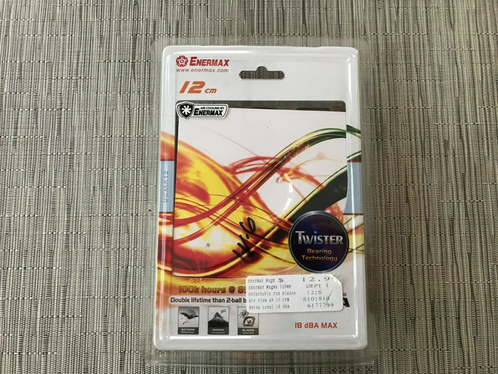 ENERMAX Magma UCMA12 12 cm 100k Hours @ 85* C Cooling Fan For Computer BRAND NEW