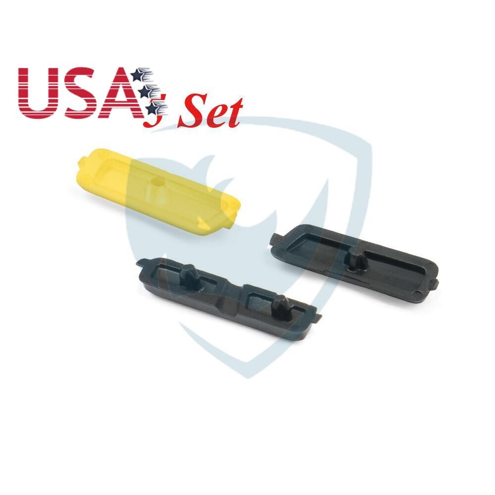 USA 5PCS 3 Side Key Set for  Zebra TC70 TC70X TC75 TC75X Serie (Yellow)
