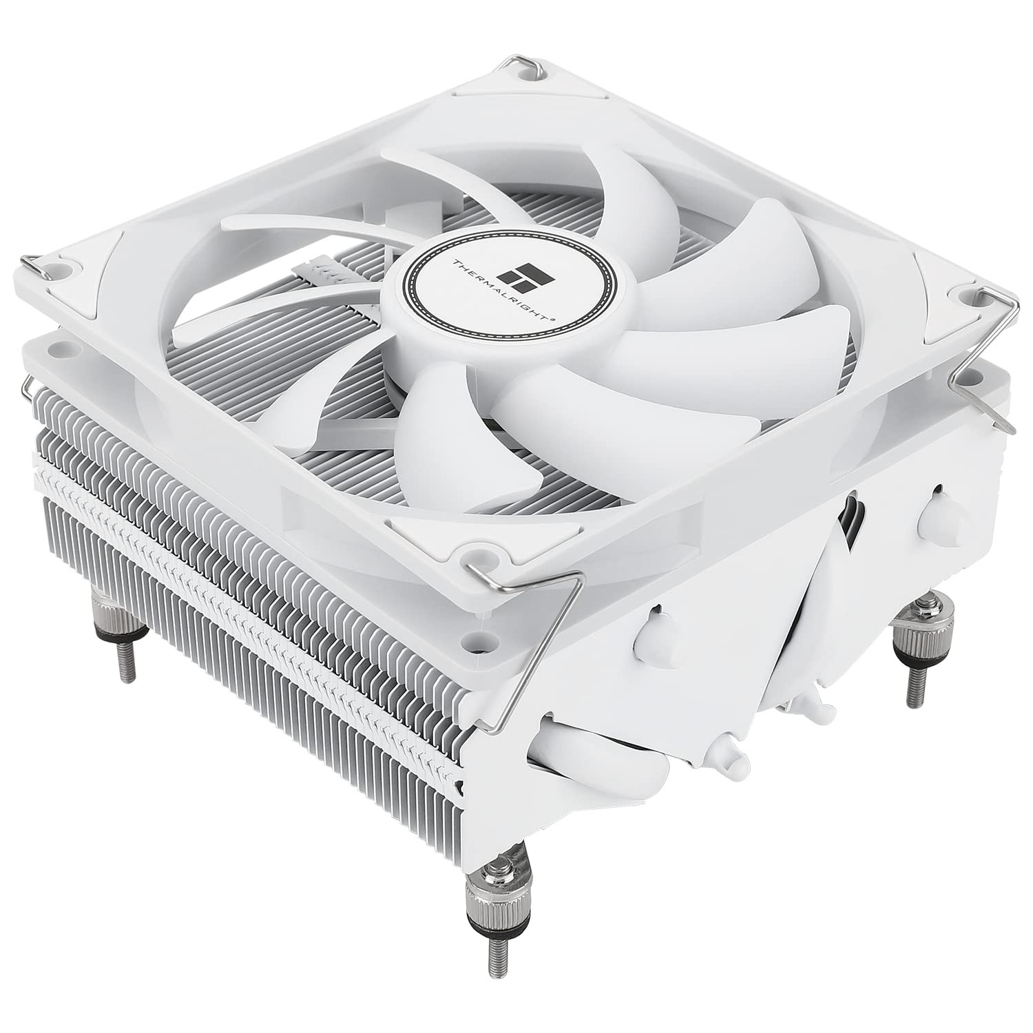 Low Profile ITX CPU Air Cooler - Thermalright AXP90-X53 White Design
