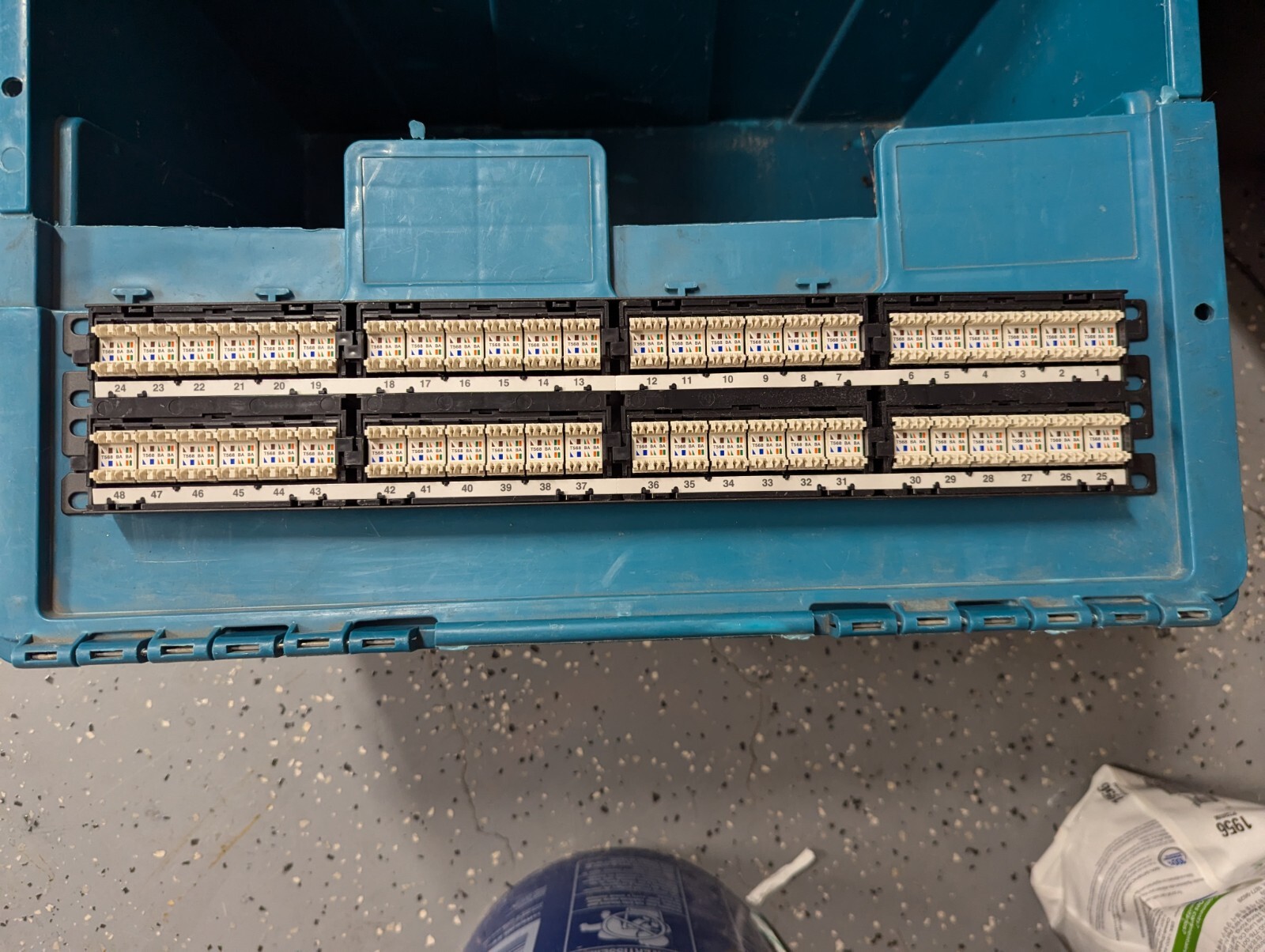 Panduit DP6 10Gig  48 port Patch Panel 