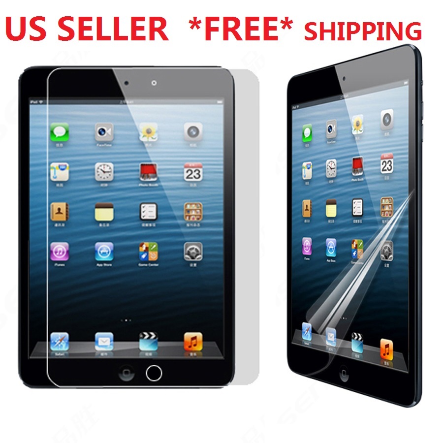 IPM02 1x 2x 3x 5x Apple iPad Mini Front Screen Protector Anti-Glare Cover