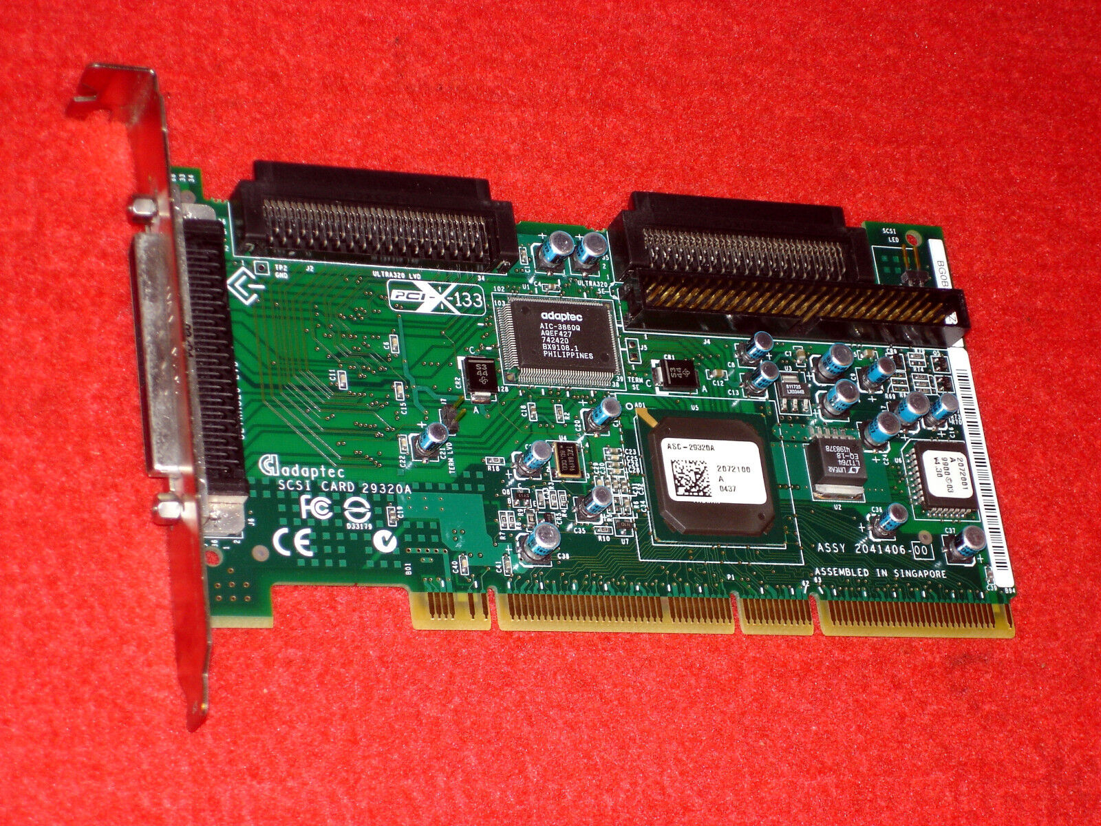 TOP Adaptec Controller Card ASC-29320A PCI-SCSI Adapter Ultra320 PCI3.0 PCI-X