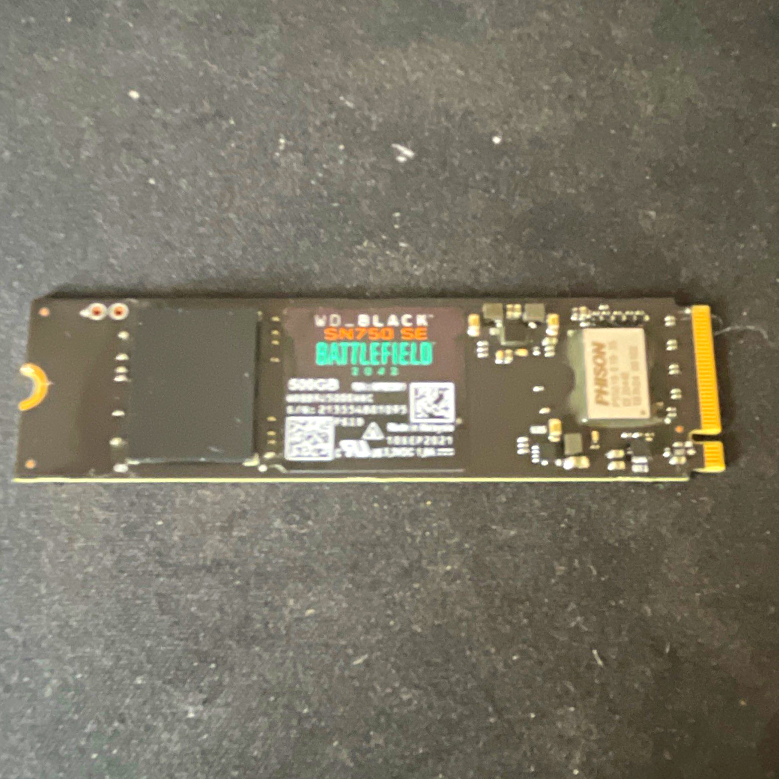 WD_BLACK SN750 SE Battlefield 2042 500GB M.2 Internal SSD Black