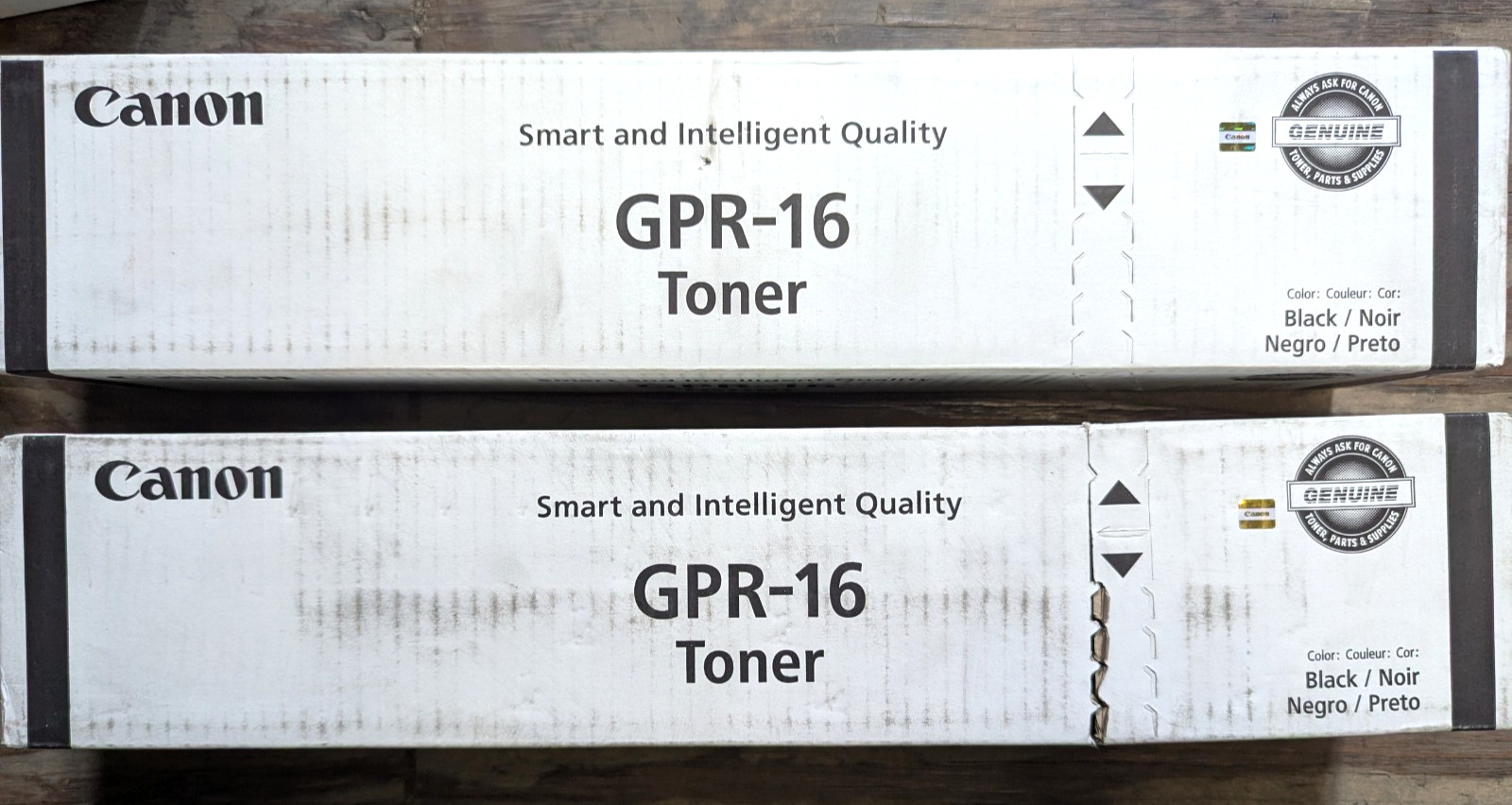 ✨ Canon 9634A003AA GPR-16 Black Toner Cartridge Lot of 2✨
