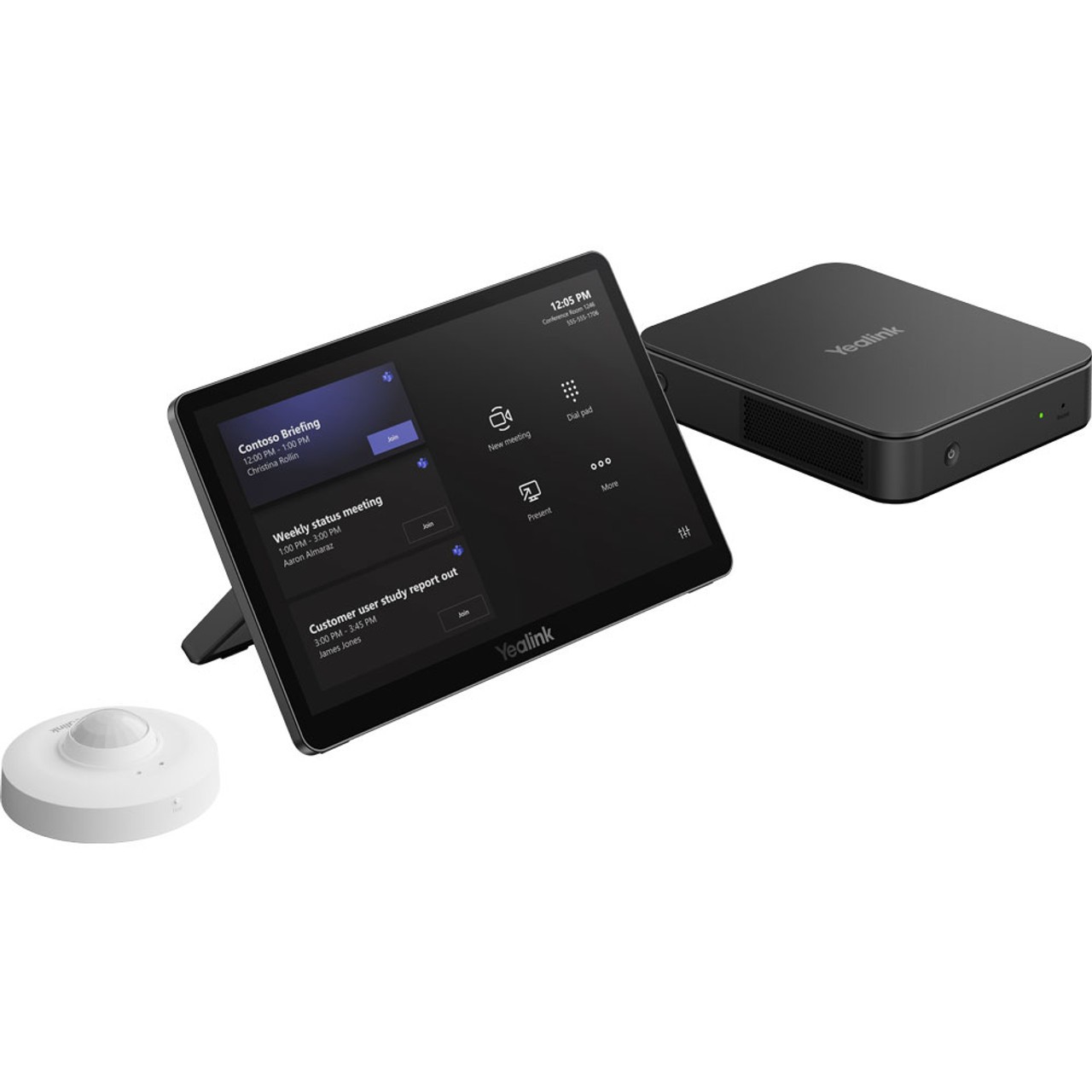 Yealink MCore PRO Mtouch-Plus and Roomsensor Kit for Microsoft Teams Rooms