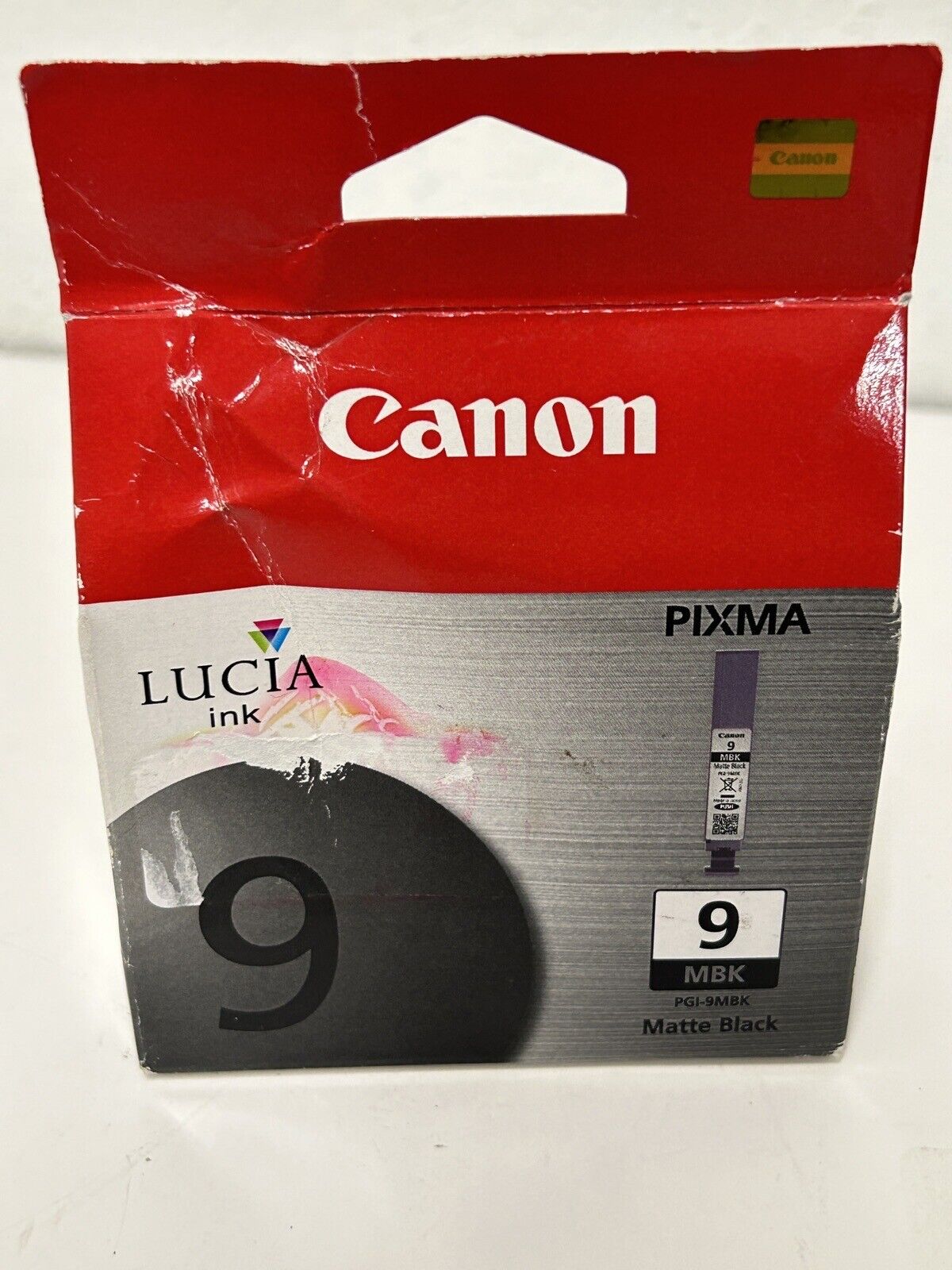Brand new Sealed Genuine Canon PGI-9MBK Matte Black Ink Cartridge