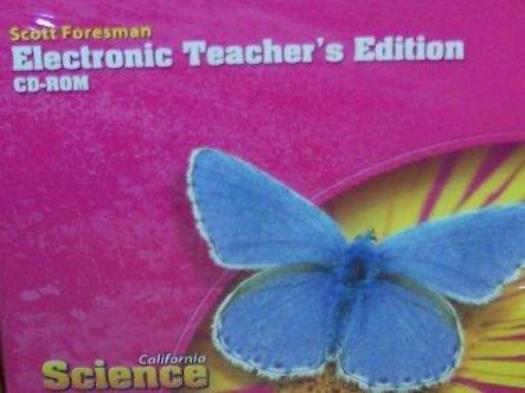 Scott Foresman California Science: Electronic Teacher's Edition PC MAC CD book