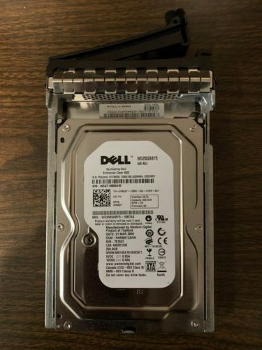 DELL WD2502ABYS-02B7A0 WD RE3 16MB 7200rpm 250gb 3.5" Sata W/Tray