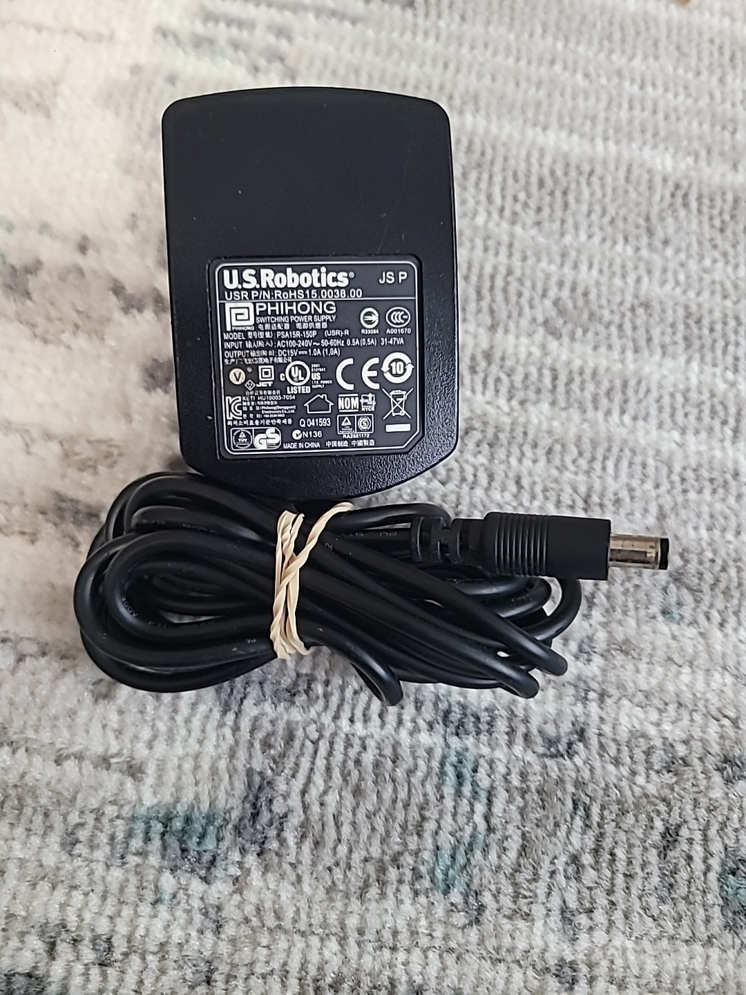 New: U.S Robotics P/N: RoHS15.0038.00