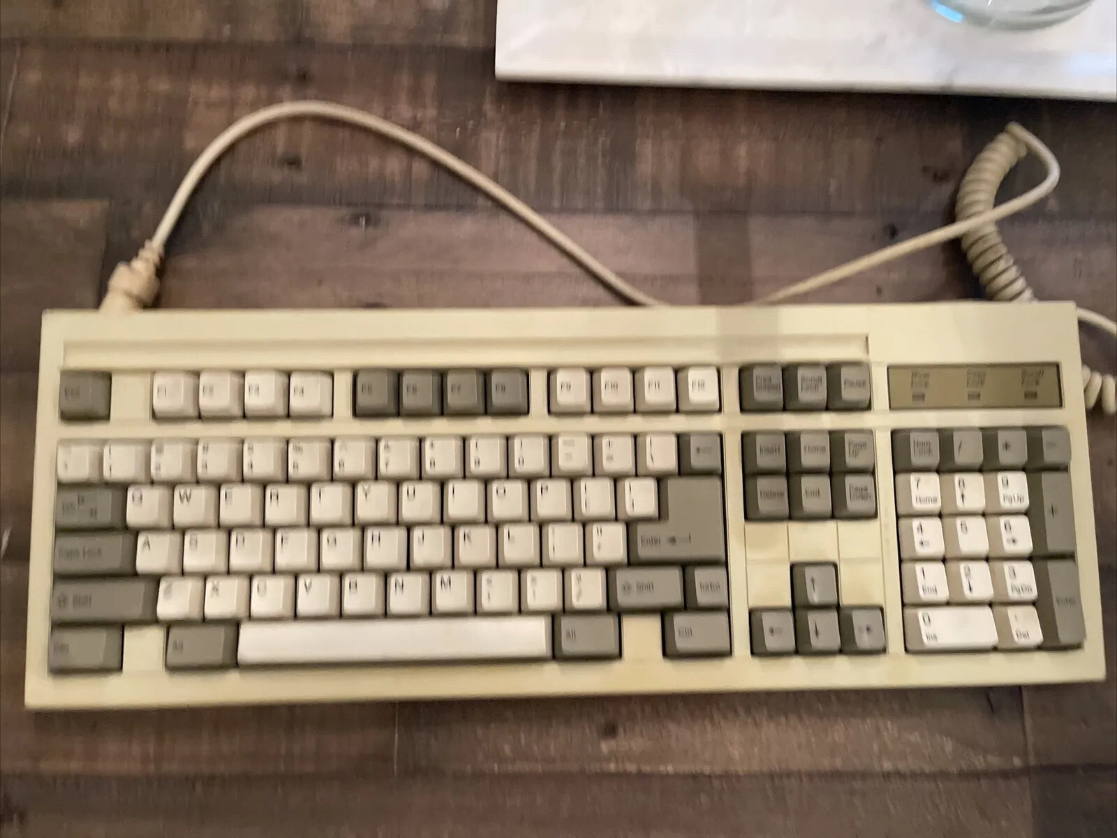 Vintage HQK RB-2001 Clicky Mechanical Keyboard Tested Works