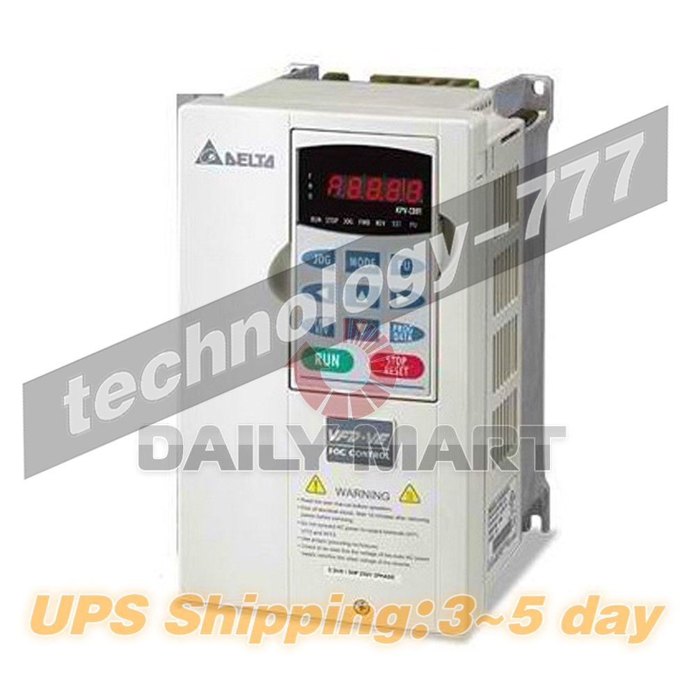 Brand New DELTA VFD150V23A-2 Drive AC 20Hp Three Phase 230V Input PLC