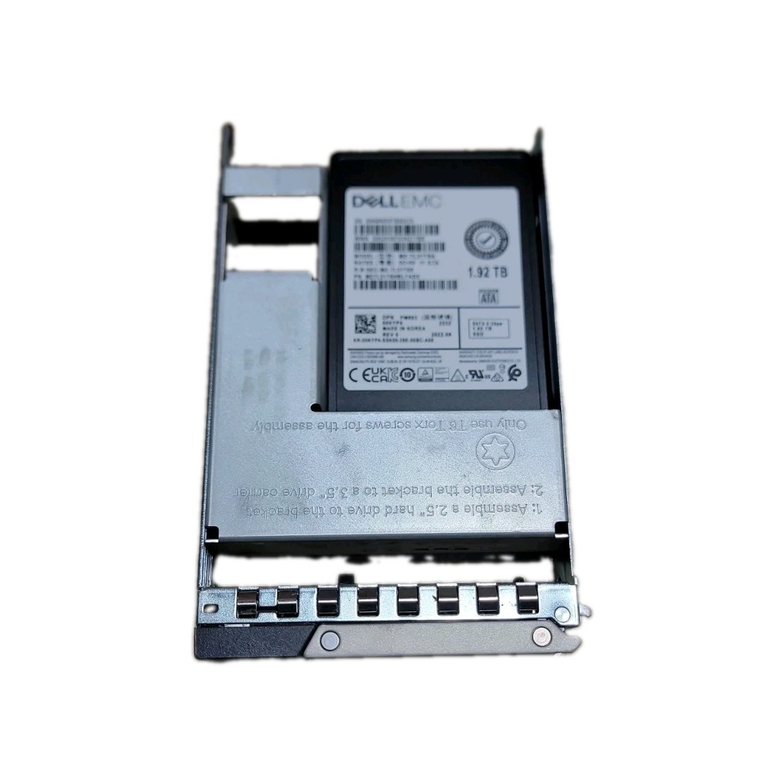 Dell Enterprise PM893 1.92TB SATA 6Gb/s RI 2.5" SSD 0KYP4 (90-99% Health)