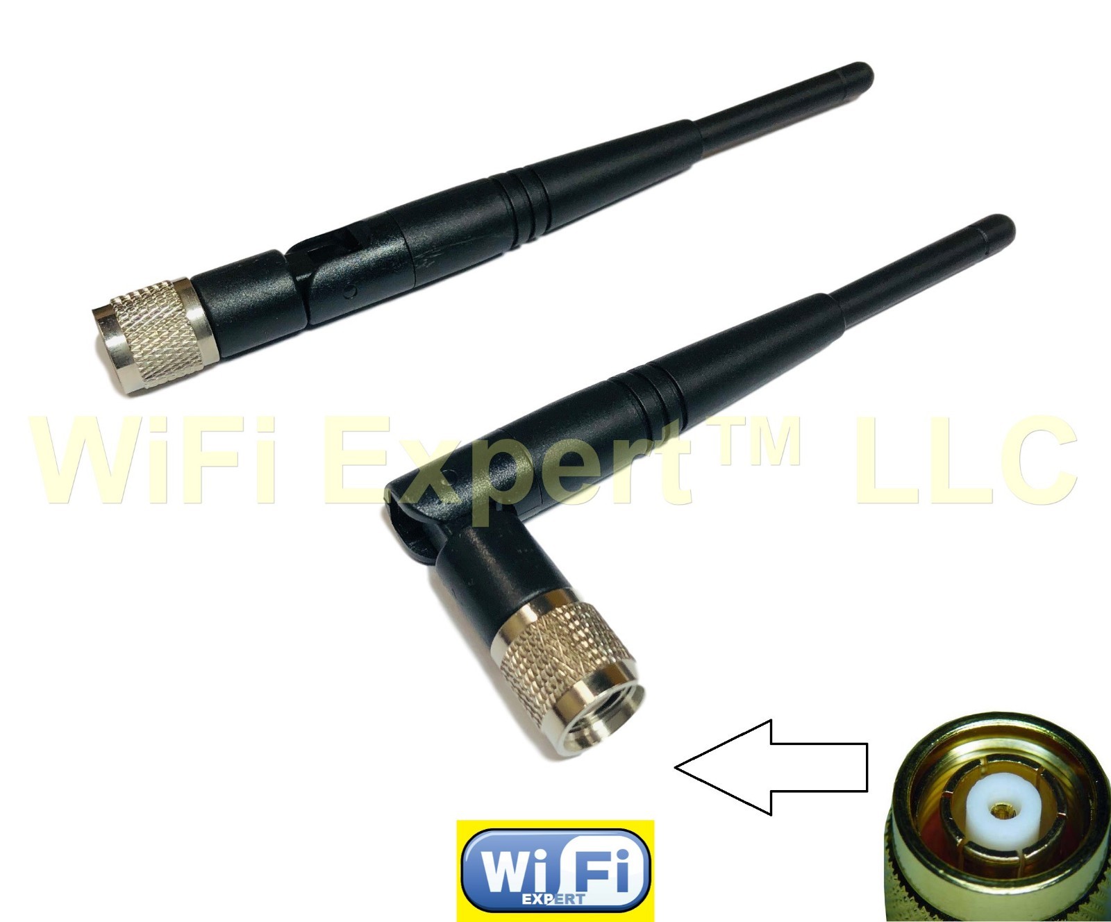 5dBi Dual RP-TNC Antenna Kit Linksys WRT54GL WRT54G WRT54GS WAP54G WRT54G-TM USA