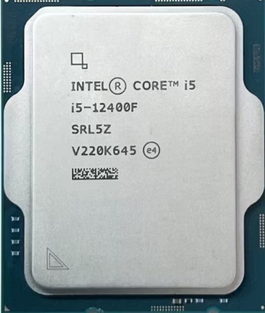 Intel CPU Core i5-12400F 2.GHz 6-Core Socket 1700