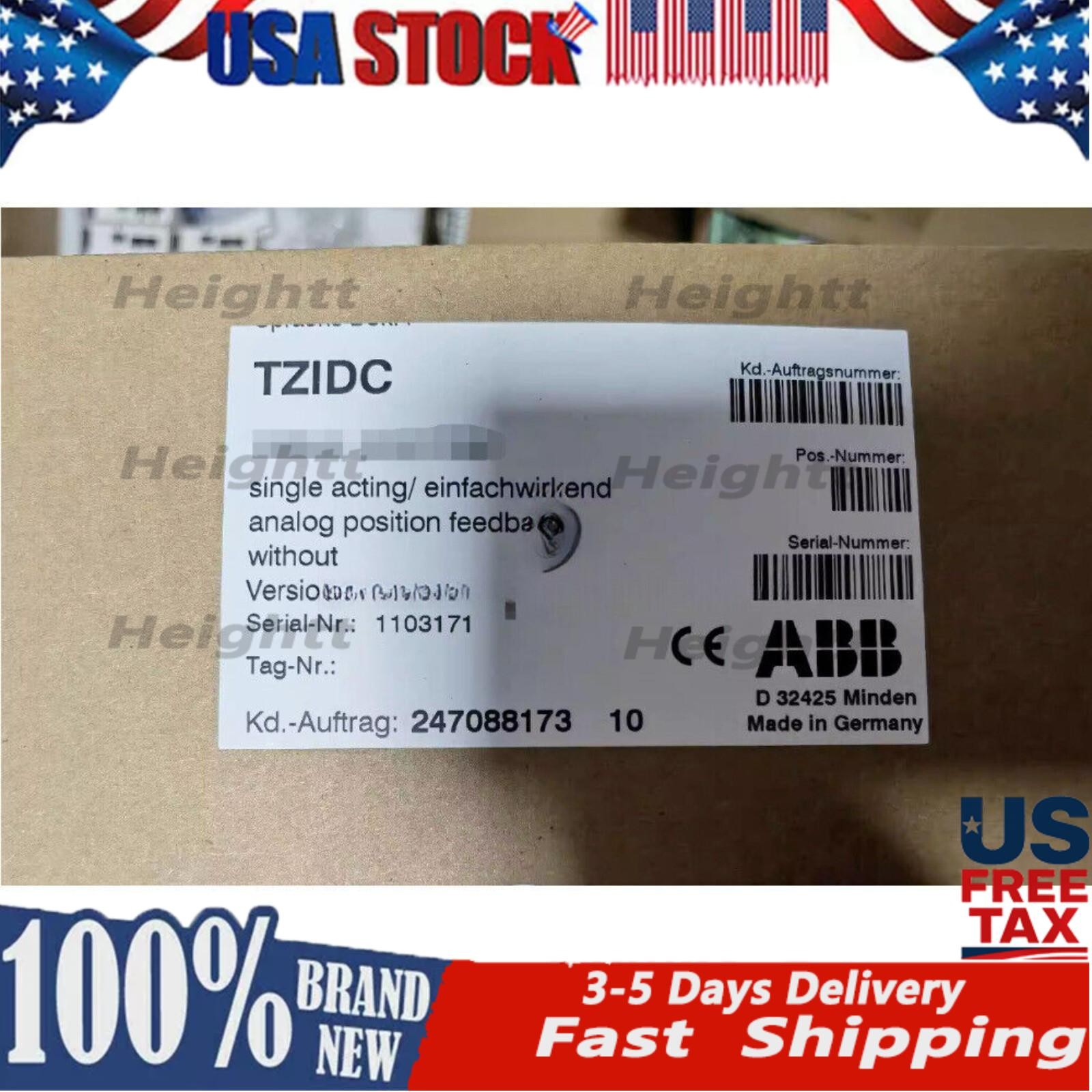 NEW ABB V18345-1010251001 Valve Positioner IN BOX