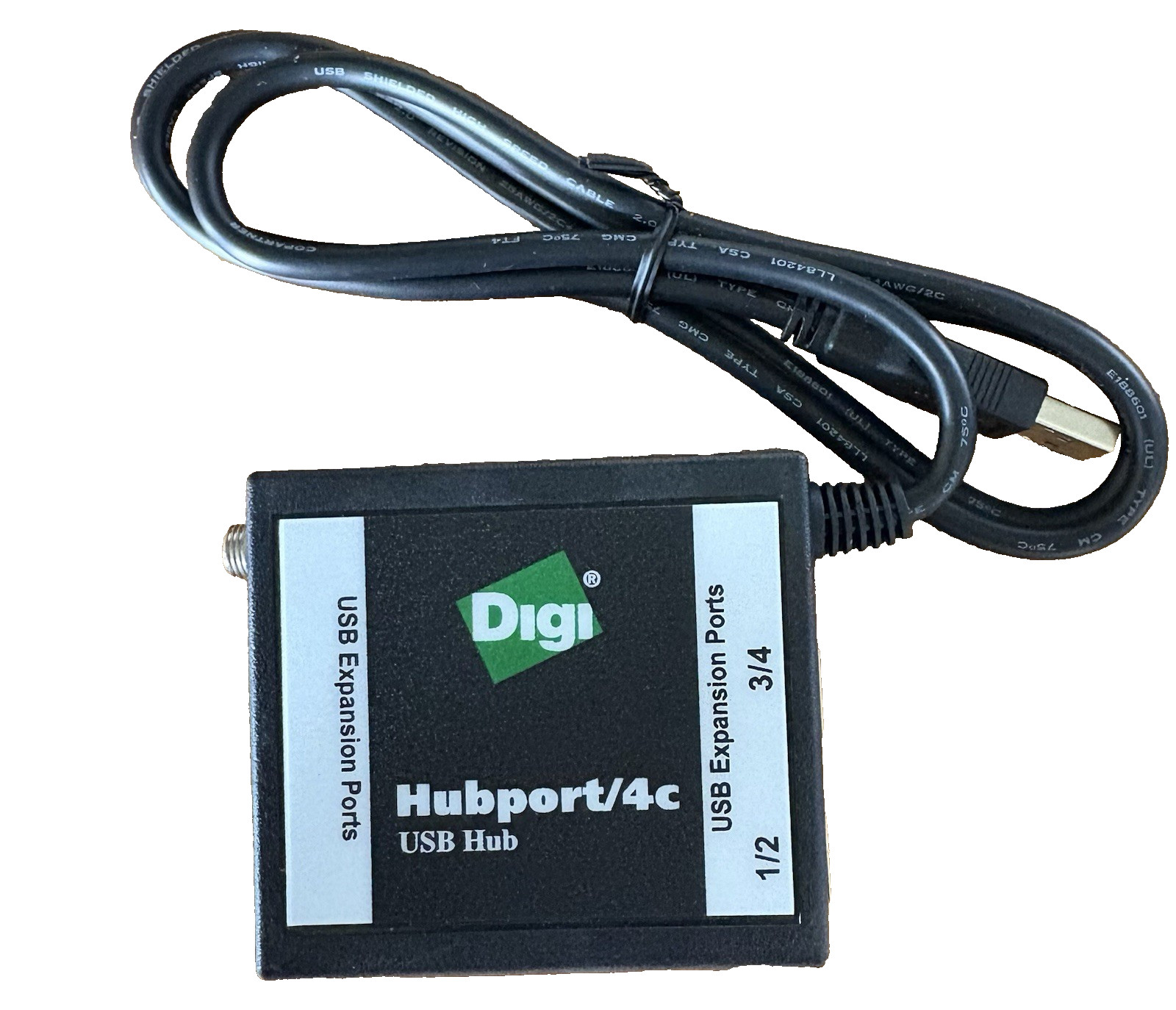 DIGI Hubport/4c USB HUB USB2.0 INT'L 5V 7 Ports