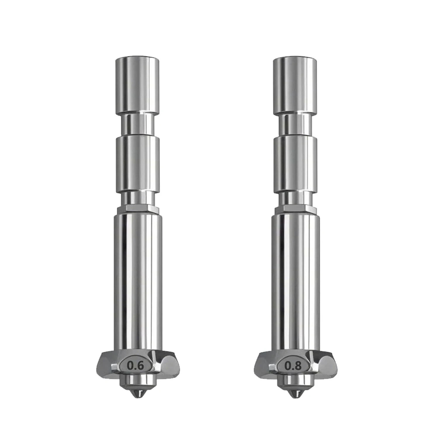 0.6MM/0.8MM Kobra 3 Max Nozzle,Quick Swap updrated Integrated Hardened Steel ...
