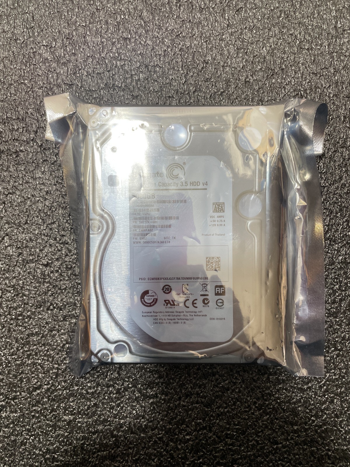 Seagate ST5000NM0084 5TB  3.5 sata hard drive