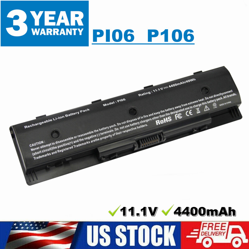 Spare Battery For HP PI06 PI09 710416-001 710417-001 Pavilion 14-E 15-E PI06XL