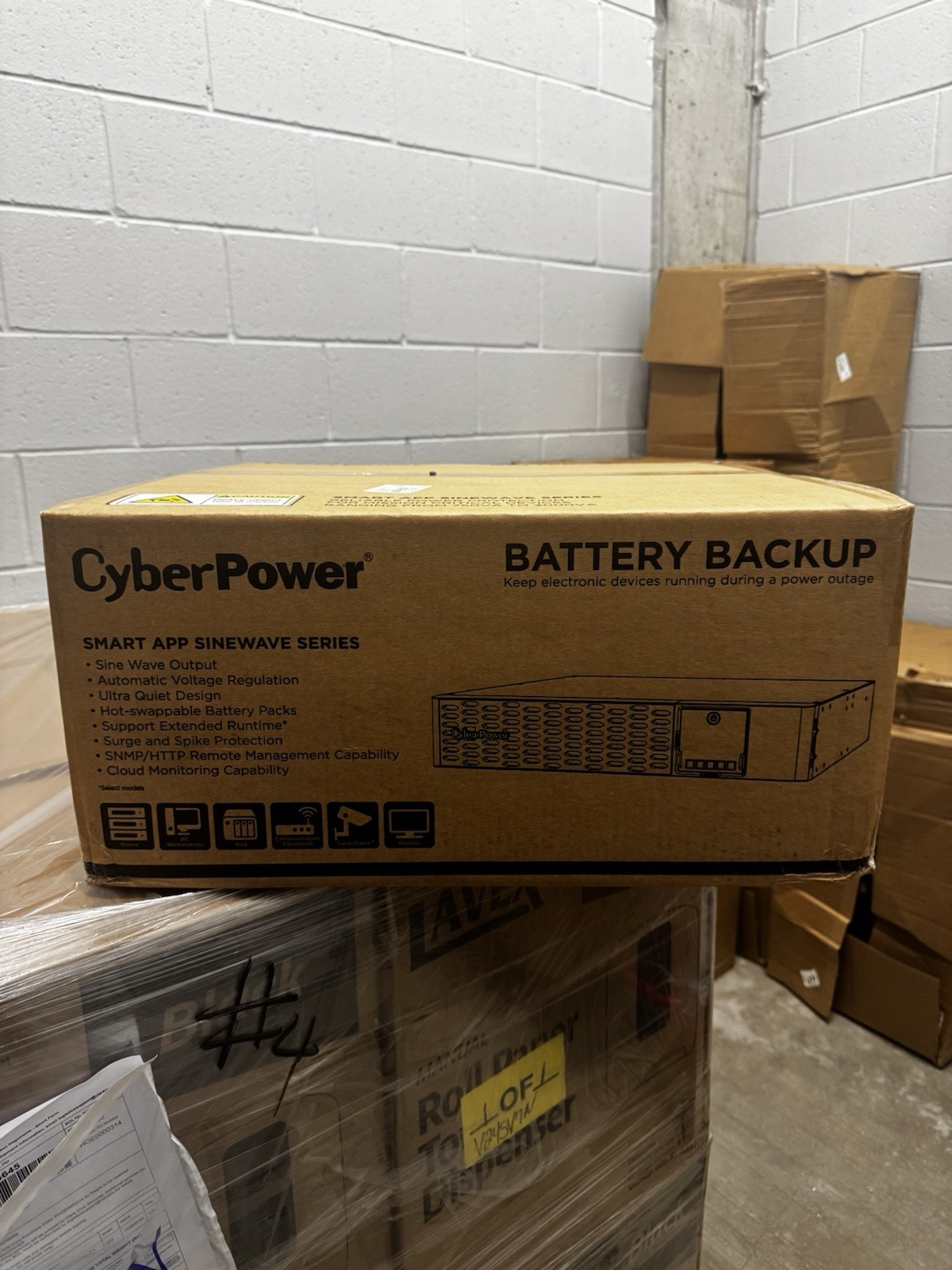 CyberPower Smart App Sinewave PR1500RT2UC NEW IN BOX NEVER OPENED NEVER USED