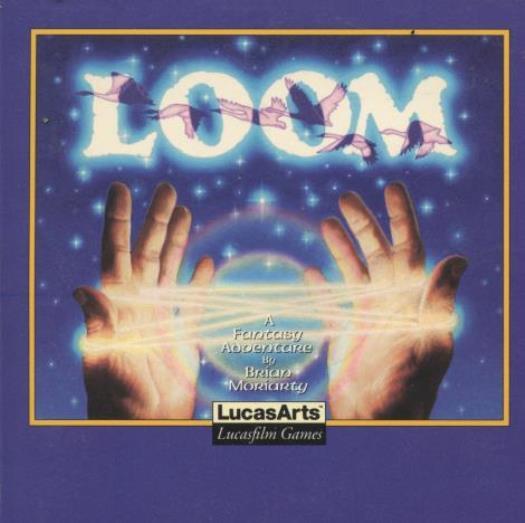 Loom w/ 30 Min Audio Drama PC CD fantasy adventure spells weavers game LucasArts
