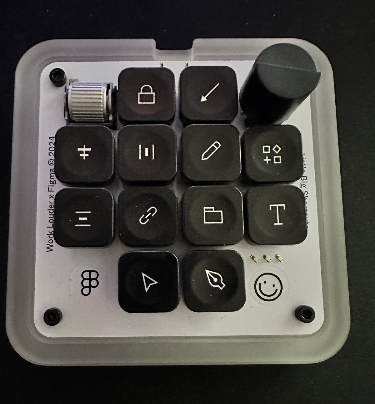 Work Louder Figma Mechanical RGB Wired Macro Pad Keypad USB C