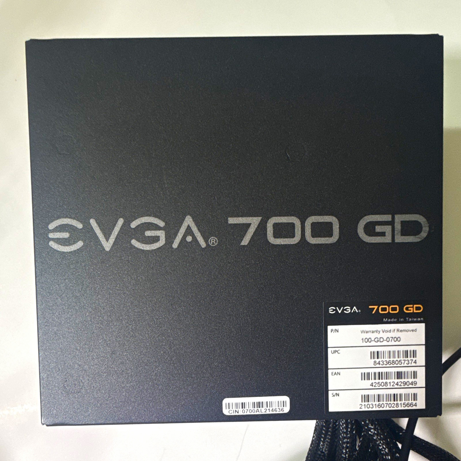 EVGA 700 GD 700W 80+ Gold Power Supply