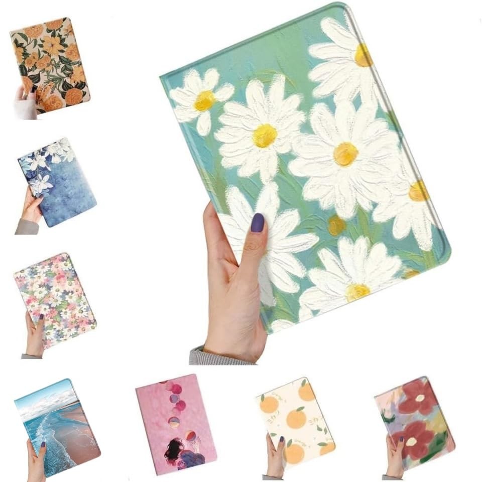 Floral Case for iPad mini 5th Generation Mini 4 Case Flower Pattern Cute Slim...
