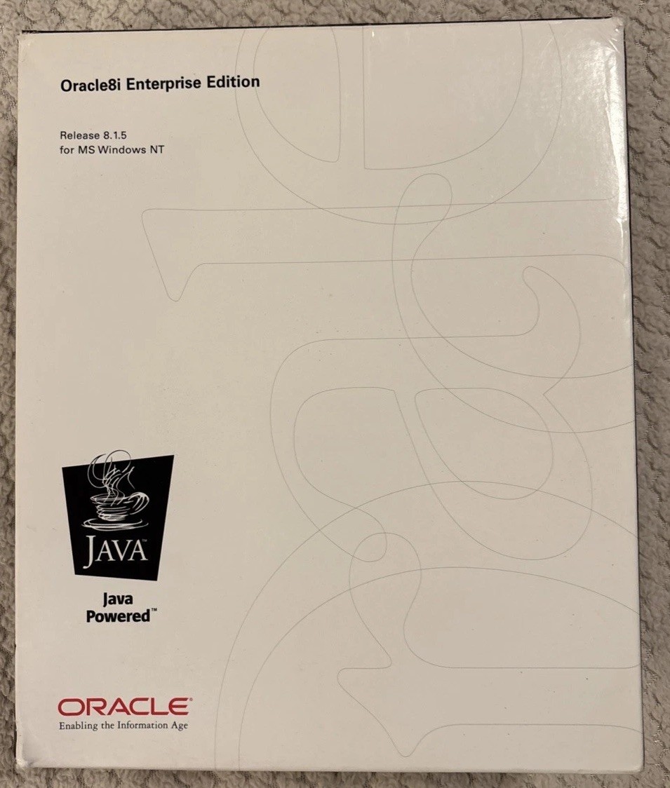 ORACLE8i ENTERPRISE EDITION VERSION 8.1.5 NEW KIT F50150-01  WINDOWS NT May 1999