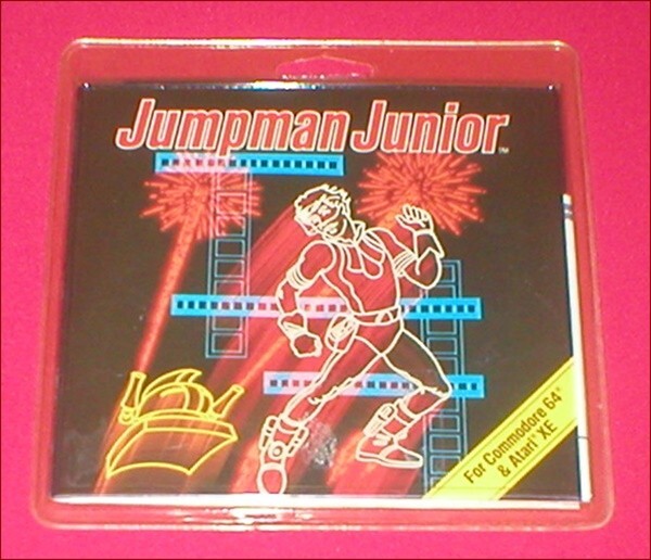 Jumpman Junior for the Atari 400 800 1200 XL XE & Commodore 64 128 Computer NEW
