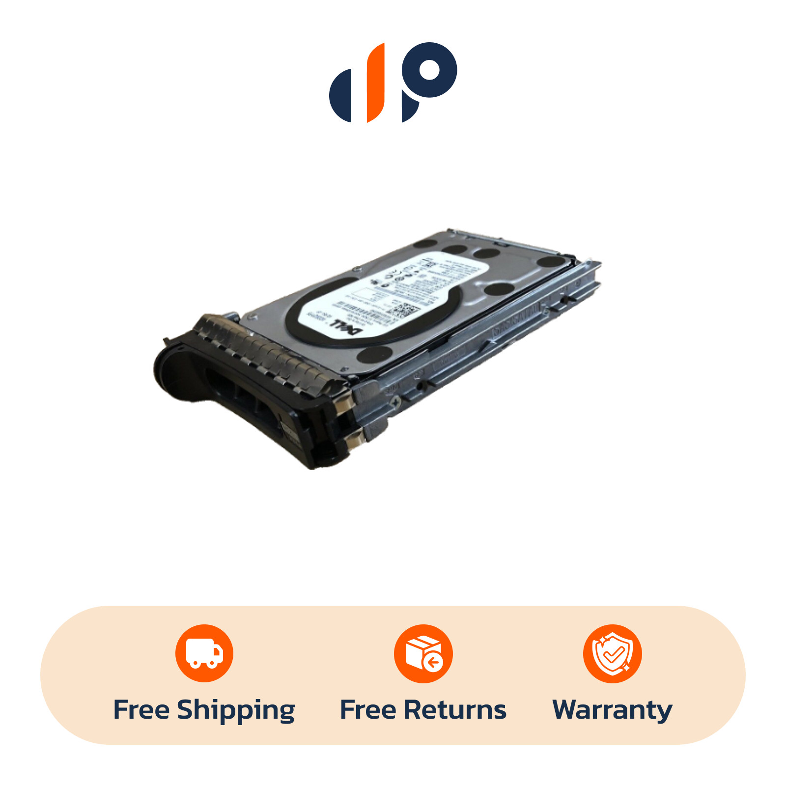 DELL J164R Enterprise Class SATA HDD 2TB WD2002FYPS 2TB 3.5" W/TRAY.