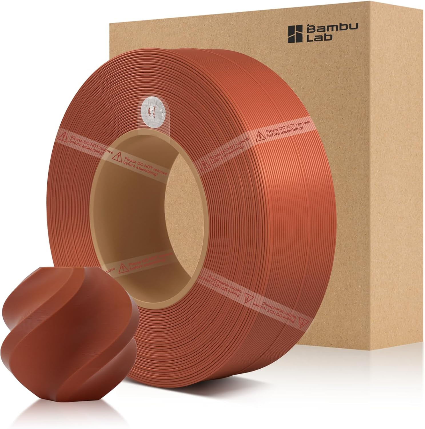 Bamboo PLA Basic Refill Filament 1.75Mm 1 KG with RFID for Bambu Lab A1/X1/P1