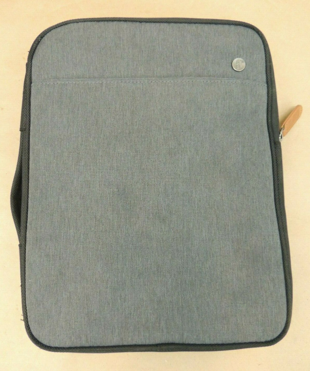 PKG TORONTO CANADA FILE OR NOTEPAD SMALL LAPTOP CASE PADDED FABRIC 13.5" x 11"