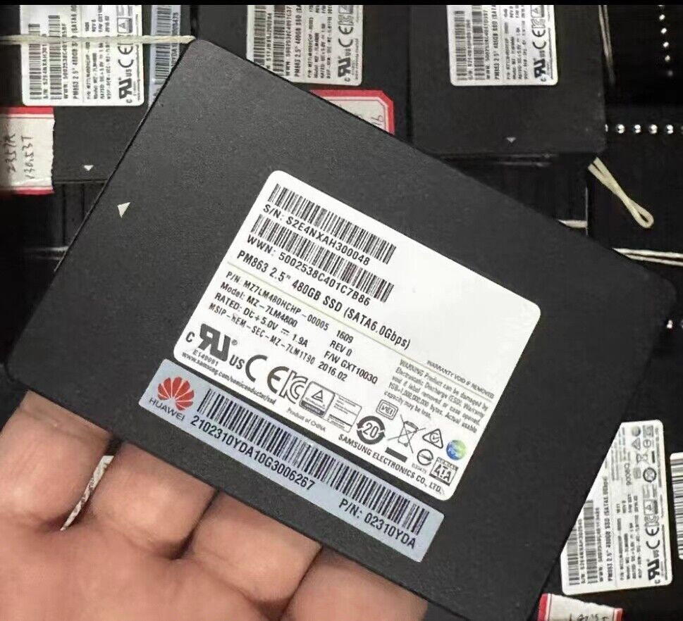 SAMSUNG PM863 480GB SSD SATA 6.0Gbps 2.5\