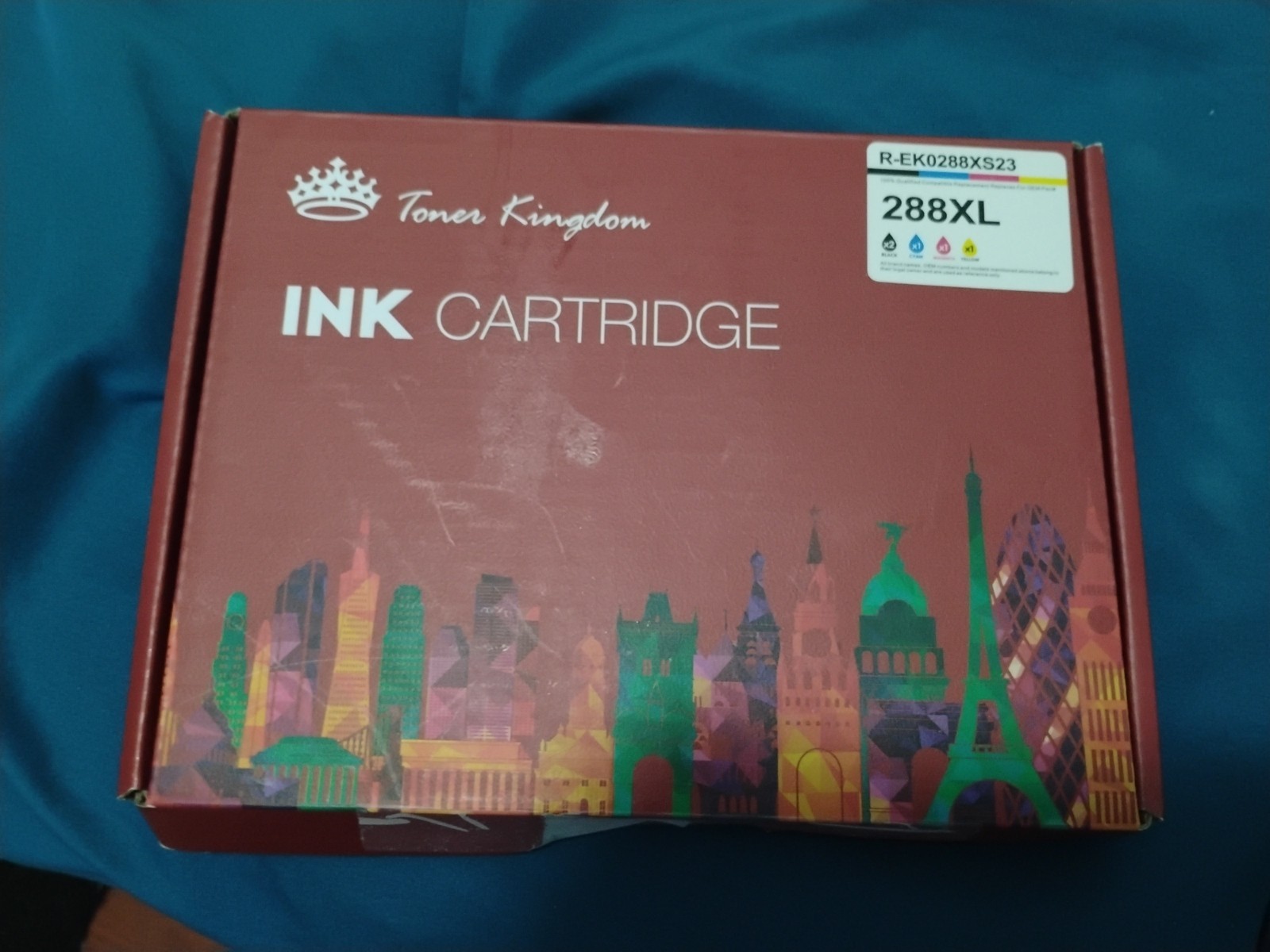Epson 288XL Cyan, Magenta, Yellow and Black Ink Cartridge Set (T288XL-BCS)