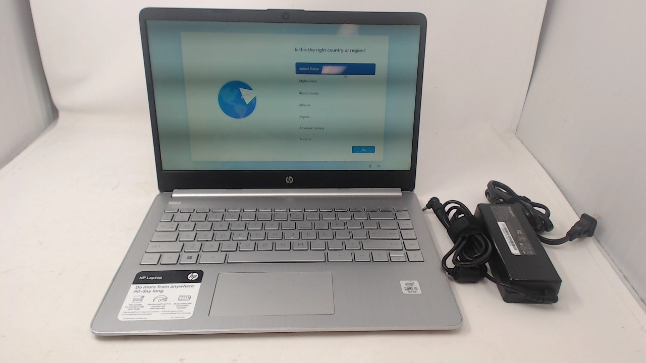 HP Laptop 14-dq1059wm i5 1035G1 6GB 128SSD 768p 11Home