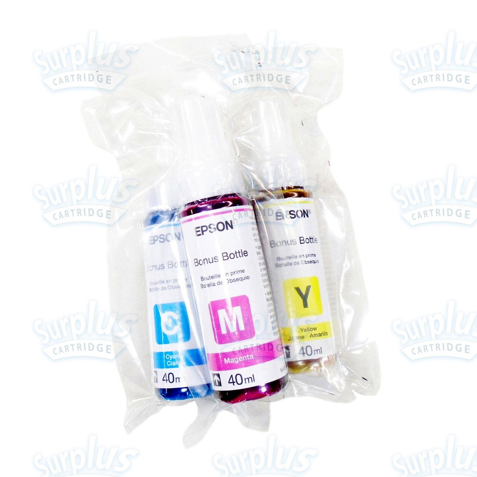 3pk Genuine Epson 664 3-Color BONUS BOTTLE ET2500 ET2550 ET2600 ET2650 ET4500