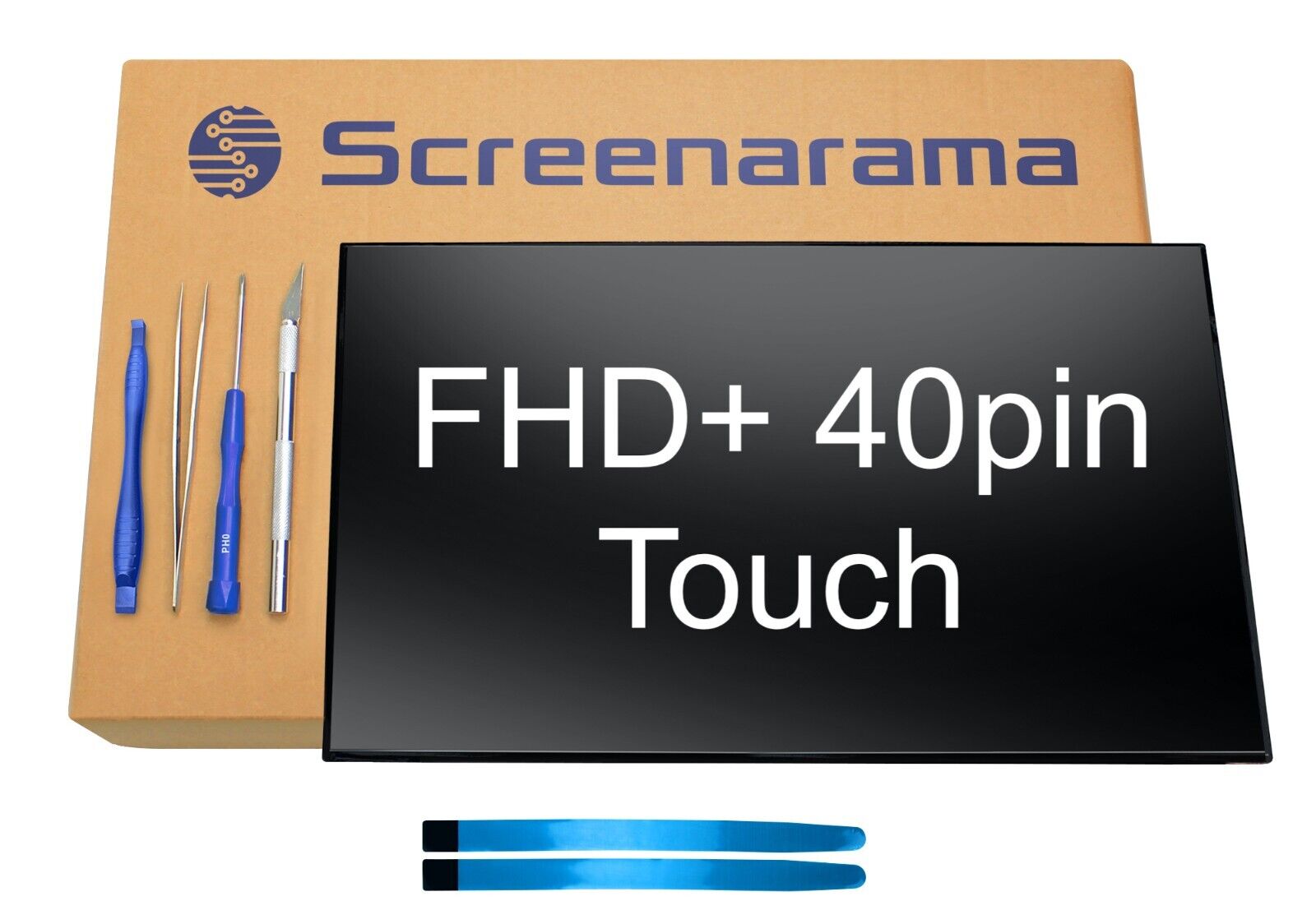 BOE NV140WUM-T02 V8.0 V8.1 V8.2 Touch 40pin FHD LCD Screen SCREENARAMA *FAST