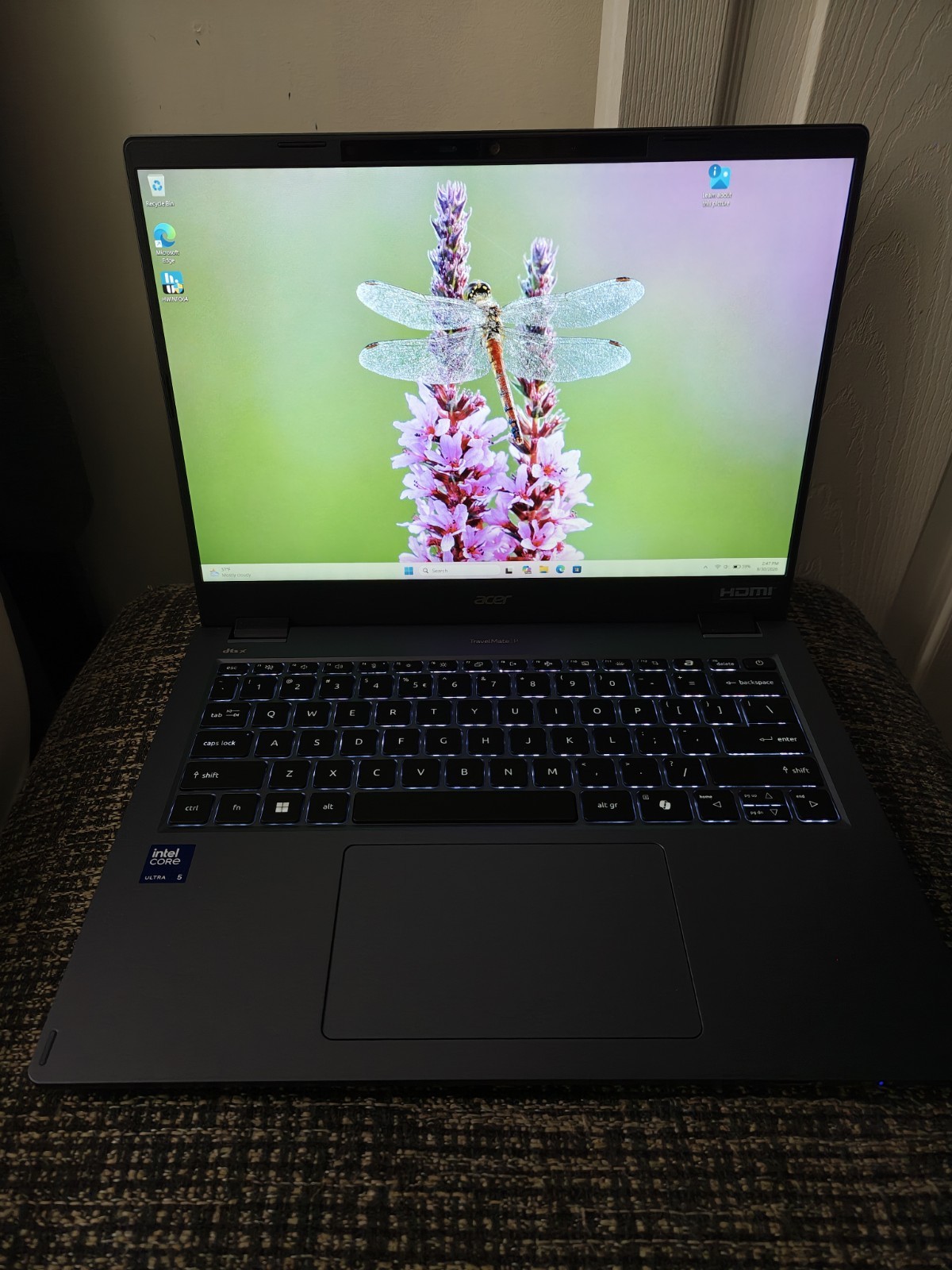 Acer TravelMate P4 14 TMP414-55-54C5 14" Laptop WUXGA Intel Core Ultra 5 225U