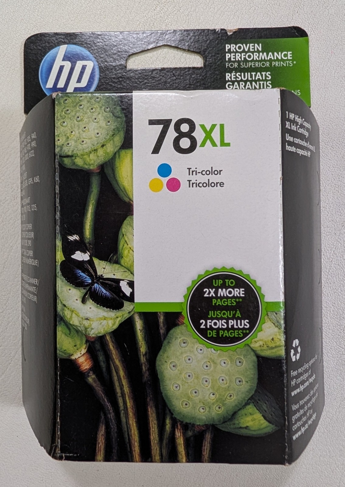 NEW GENUINE HP 78XL Color HIGH YIELD Ink Cartridge C6578AN - Exp. 03/2018