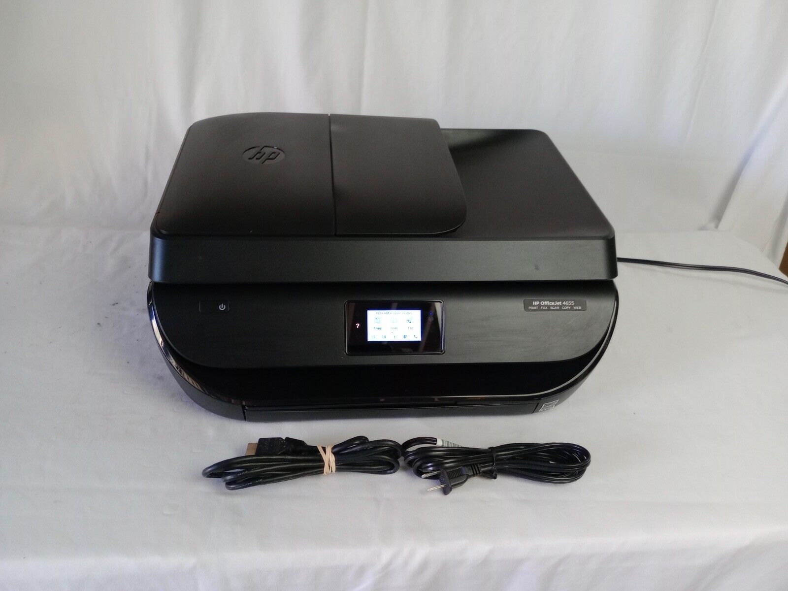 HP OfficeJet 4652 4650 All-in-One Printer Tested Works Low Pages Printed.