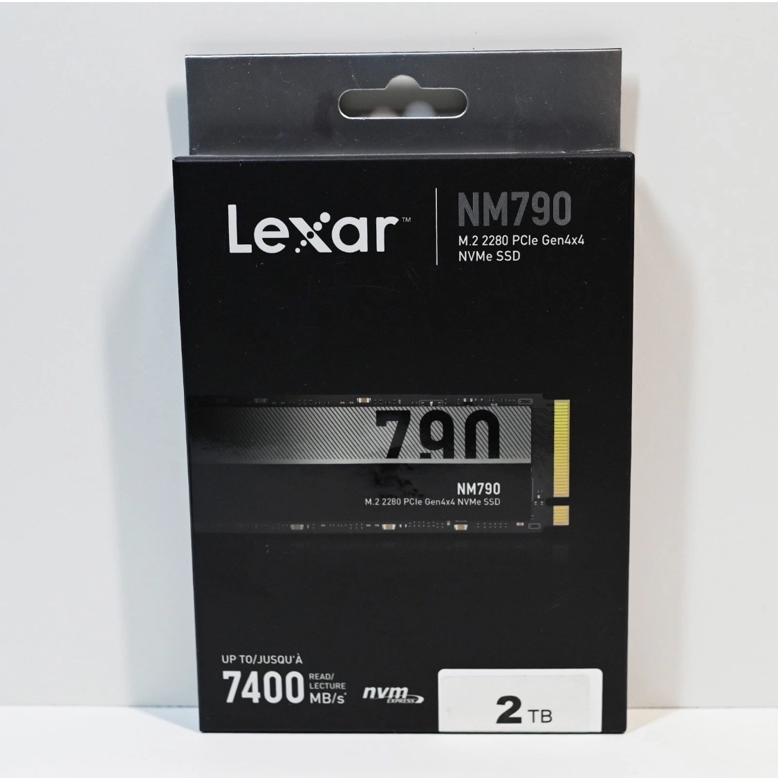 Lexar NM790 2TB PCIe Gen 4x4 NVMe M.2 Internal Solid-State Drive (SSD)