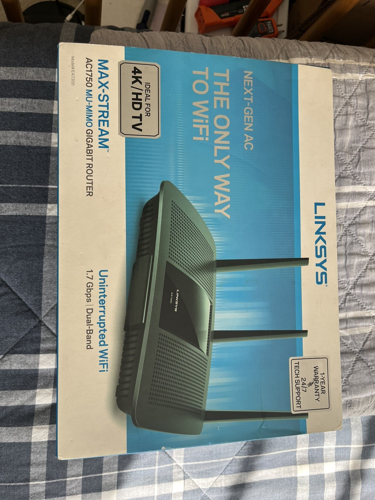 Linksys EA7300 MAX-STREAM AC1750 MU-MIMO Gigabit Wi-Fi Router
