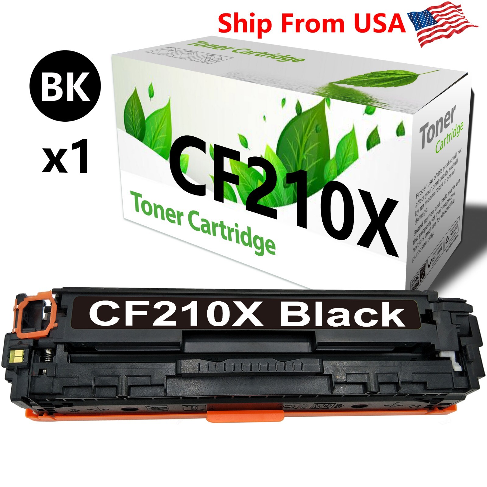 1PK 131X CF210X Black Toner Cartridges Used For M251nw M276n M276nw Printer