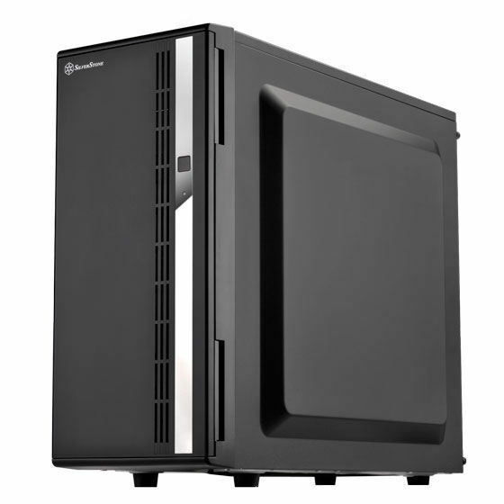 Silverstone SST-CS380B-USA Mid Tower 8-Bay 3.5/2.5inch SAS/SATA Drives Case