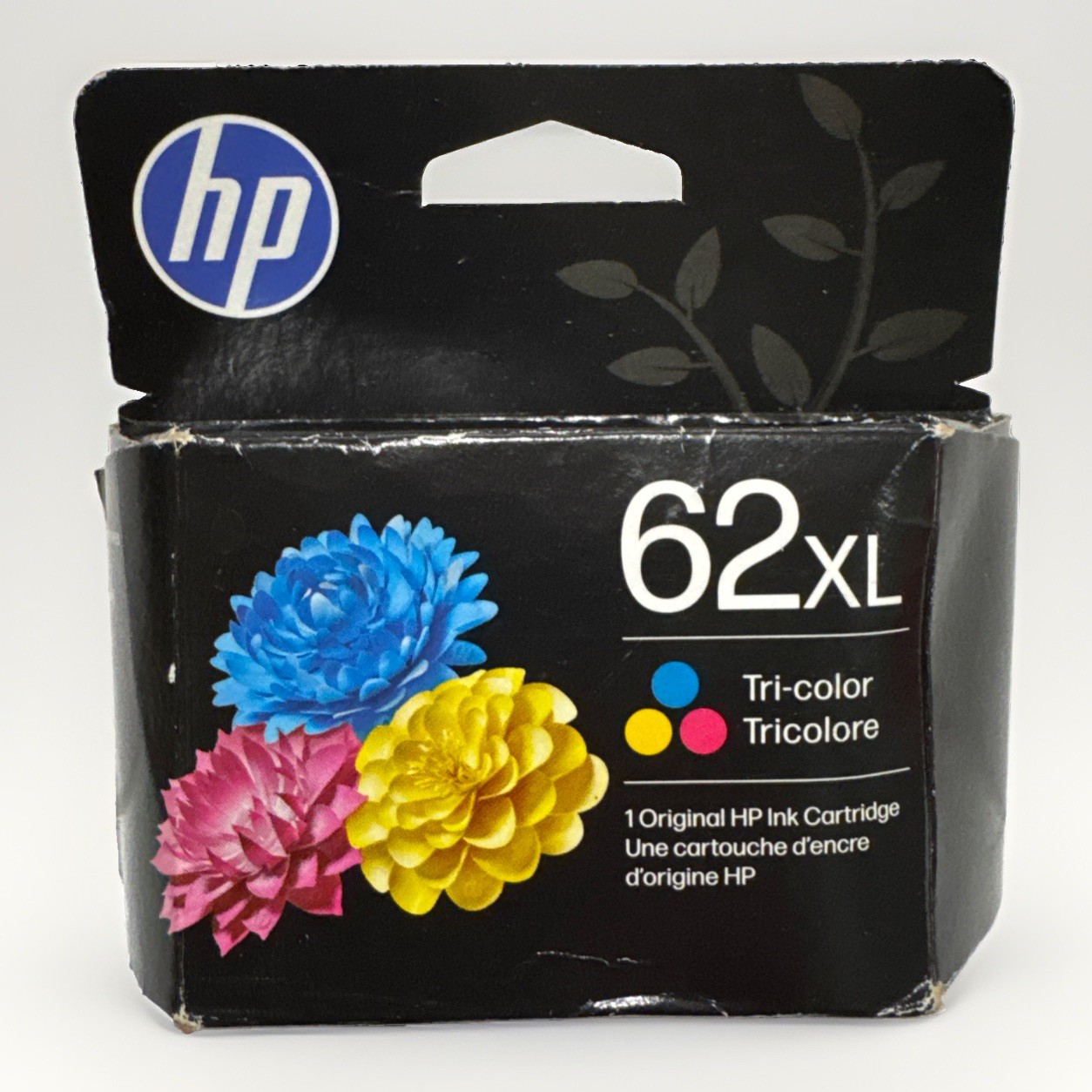 Genuine HP 62XL Tri-Color Ink Cartridge ~415 pages C2P07AN Original 