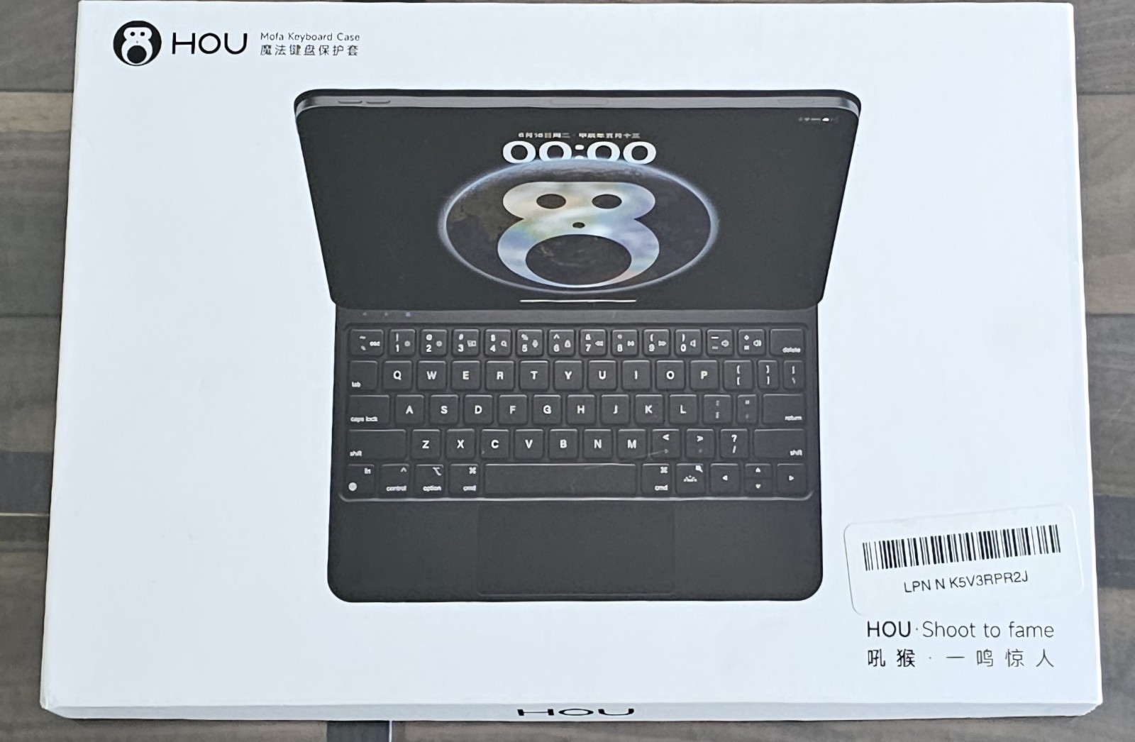 HOU Mofa MF-10 Keyboard Case iPad 10 10.9 inch Pearl White