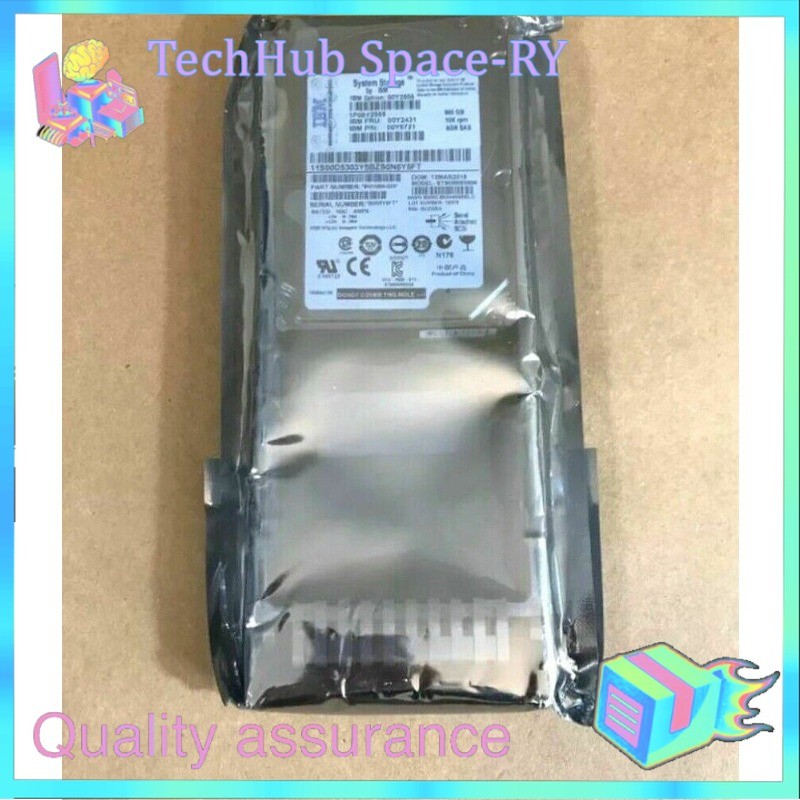 NEW IBM 00Y2505 00MJ147 00Y2431 81Y3909 900GB 10K 6G 2.5" SAS V3700 Hard Drive