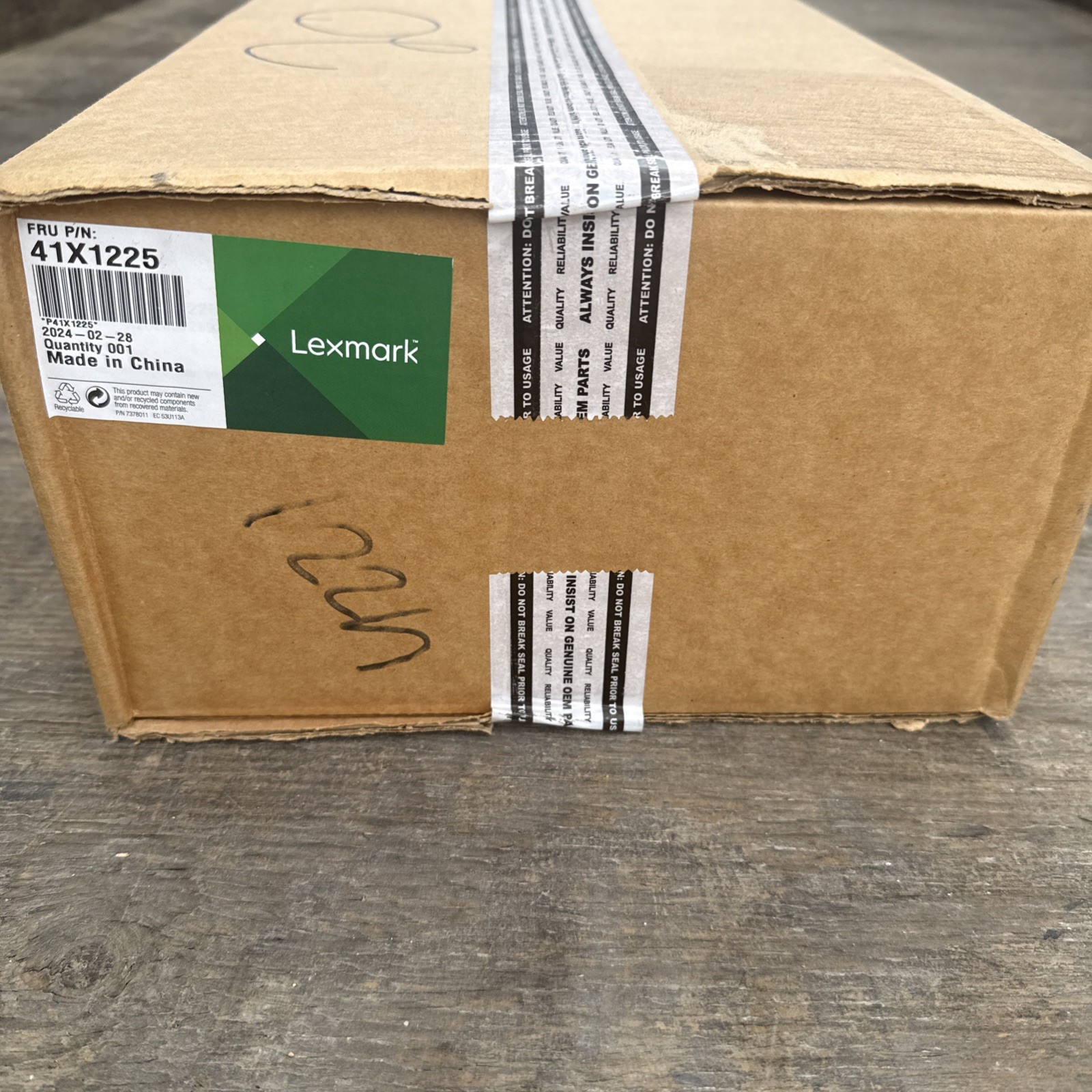 Genuine Lexmark 41X1225 Fuser Maintenance Kit 110V NEW MS621 MS622 MX622 M3250
